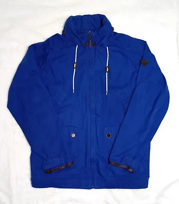 Buy Timberland Mens Epic Multi Pocket Heavyweight Canvas Jacket Blue Size 2XL • 36.50£