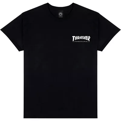 Buy Thrasher Little Thrasher T Shirt - Black • 37.95£
