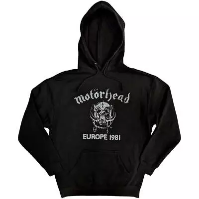 Buy Motorhead Unisex Pullover Hoodie: Europe '81 OFFICIAL NEW  • 37.89£