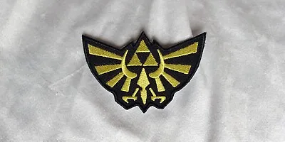 Buy Legend Of Zelda Hyrules Royal Crest Cosplay Iron-On Embroidered Clothing Patch   • 12.50£