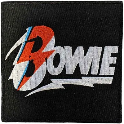 Buy DAVID BOWIE Iron-On Patch: DIAMOND DOGS FLASH LOGO: Official Merch Fan Gift £pb • 4.45£