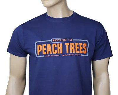 Buy Judge Dredd (1995) Inspired Mens Film T-shirt - Peach Trees • 15£