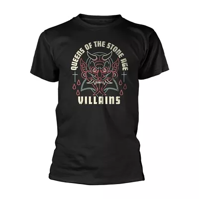 Buy QUEENS OF THE STONE AGE- VILLAINS Official T Shirt Mens Licensed Merch New • 15.95£