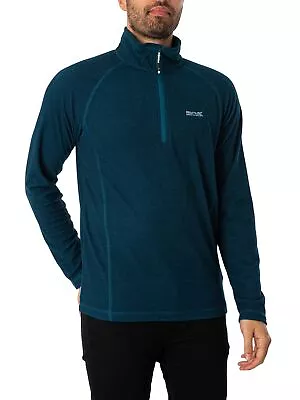 Buy Regatta Men's Montes Lightweight Half Zip  Sweatshirt, Blue • 14.95£