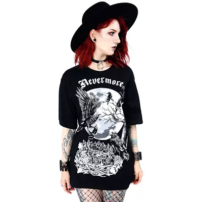 Buy Restyle - Nevermore - Unisex T-Shirt / Goth, Occult, Witchy, Rock, Dark Fantasy • 17.99£