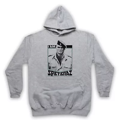 Buy I Am Spetsnaz Unofficial Red Scorpion Lundgren Soldier Adults Unisex Hoodie • 25.99£