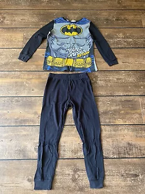 Buy Boys Black Batman Pyjamas, H&M, Age 6-8 Years • 3£