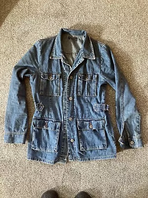 Buy Vintage 60’s Style Denim Jacket Size 10/12 Ladies  • 17.75£
