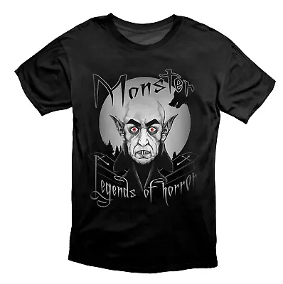 Buy Legends Of Horror Nosferatu V2 Monster T Shirt Black • 18.49£