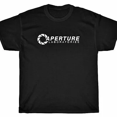 Buy Aperture Laboratories T-Shirt - Half Portal Life Video Games • 15.99£