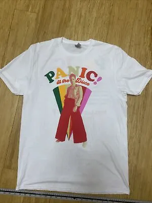 Buy Panic At The Disco T-shirt Size L..gildan Soft Style..tour 2023.. • 14.99£