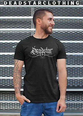 Buy Deadstar Clothing ''shine Logo'' Men's Blk T-shirt Size Large *new *punk *biker • 12.50£