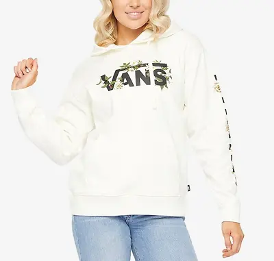 Buy Vans Womens WYLD Tangle Florally BFF Hoodie / Off White / RRP £70 • 25£