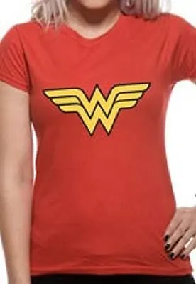 Buy WONDER WOMAN- LOGO Official T Shirt Womens Licensed Merch New • 14.99£