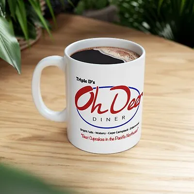 Buy Triple D's Oh Deer Diner Coffee Mug  11oz Alan Wake Merch For The Ultimate Gamer • 16.10£