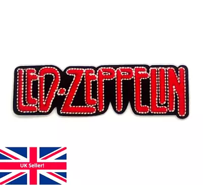 Buy Sew Iron On Patch LED ZEPPELIN Music Rock Band Badge Embroidered Patches Emblems • 2.79£
