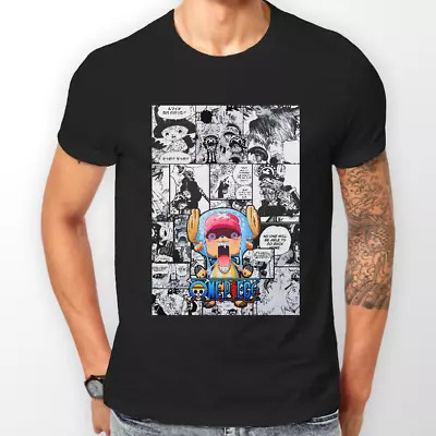 Buy Chopper One Piece Manga Strip Anime Pirate Unisex Tshirt T-Shirt Tee ALL SIZES • 17£