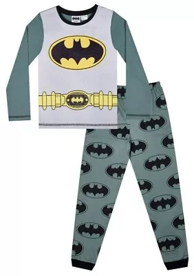 Buy D.C Comics Batman Fancy Dress Long Pyjamas • 7.99£