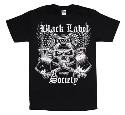 Buy Black Label Society Crossed Axes Tshirt Size Small Rock Metal Thrash Death Punk • 11.40£
