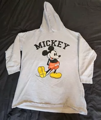 Buy Ladies Mickey Mouse Over Sized Hoodie Size 12 • 10£