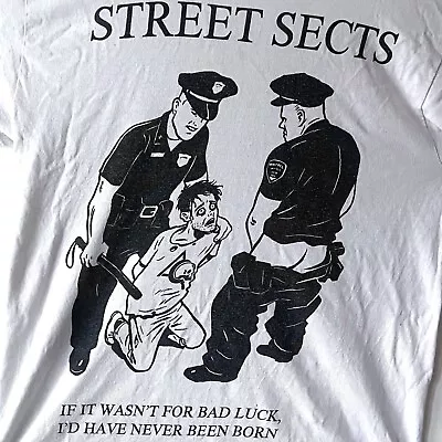 Buy Street Sects 🔥 RARE 🔥 T-shirt 🔥 Industrial Noise Punk Rock Metal • 350£