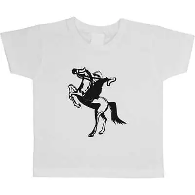 Buy 'Cowboy On Horseback' Children's / Kid's Cotton T-Shirts (TS000125) • 5.99£