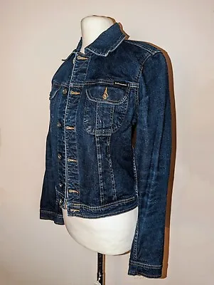 Buy Dolce And Gabbana D&G Denim Jacket Ladies Size 8/10 Vintage Made In Italy Blue  • 79.99£