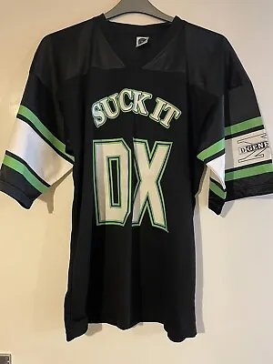 Buy Mens WWE Wrestling DX D-Generation X Suck It 69 Jersey Black Costume T-shirt • 13.50£