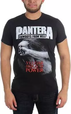 Buy PANTERA VULGAR DISPLAY OF POWER SS TEE LARGE (T-shirt) • 21.39£