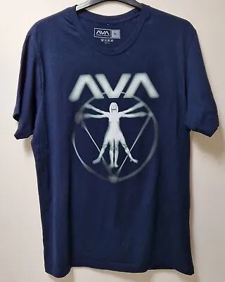Buy Angels & Airwaves Lifeforms Vivian Tshirt  Brand New Navy Blue Xl Tom Delonge • 28£