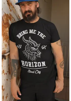 Buy Bring Me The Horizon - Goat Band Band T-Shirt Official Merch NEU • 18.88£
