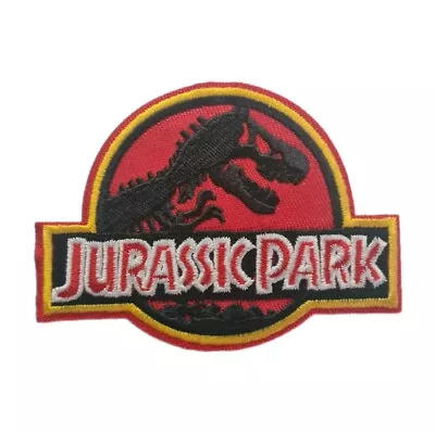 Buy Jurassic Park Embroidered Patch Iron On Sew On Transfer • 4.40£