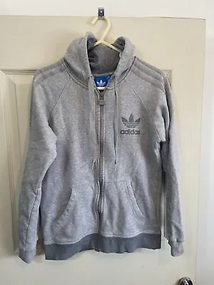 Buy Adidas Full Zip Front Hoodie Size SMALL • 10.99£