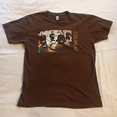 Buy Coldplay Twisted Logic Tour 2005 Mens T-shirt Size M • 19.99£