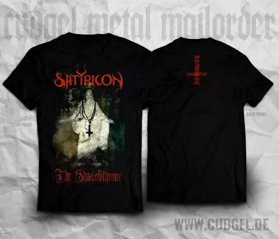 Buy SATYRICON - The Shadowthrone T-Shirt • 17.23£