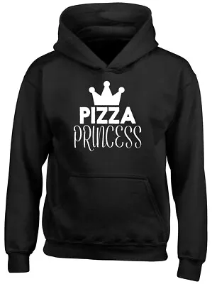 Buy Pizza Princess Girls Kids Childrens Hoodie • 13.99£