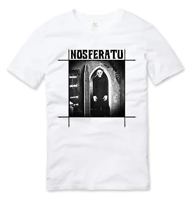 Buy Nosferatu A Symphony Of Horror Cult Vampire T Shirt White • 17.49£