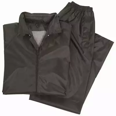 Buy Mil-Tec Waterproof Rain Suit Packaway Set Jacket Trousers Fishing Army Military • 23.95£