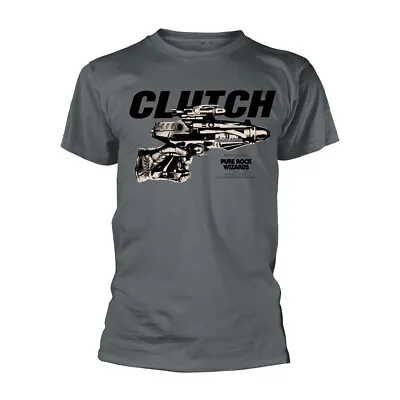 Buy CLUTCH - PURE ROCK WIZARDS (GREY) GREY T-Shirt Small • 19.11£