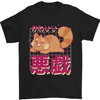 Buy Kawaii Red Panda Japanese Cute Mens T-Shirt 100% Cotton • 7.99£