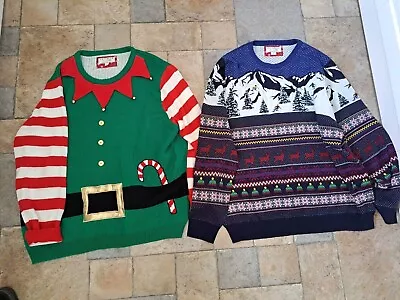 Buy Men's Christmas Jumpers Size 3XL • 4.99£
