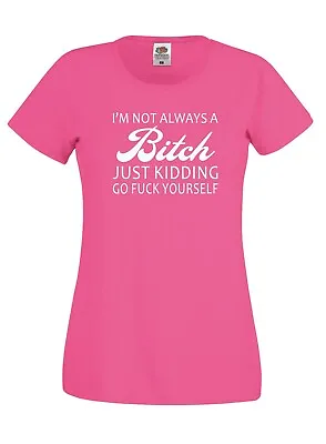 Buy Im Not A Bitch Ladies Womens Cotton Tee Shirt Tshirt T-Shirt New • 9.99£