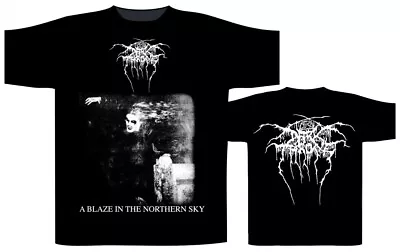 Buy Darkthrone - A Blaze In The Northern Sky Band T-Shirt Official Merch • 21.51£