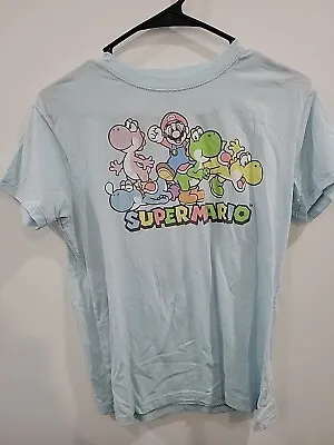 Buy Super Mario Nintendo Mario And Yoshi Shirt • 8.04£