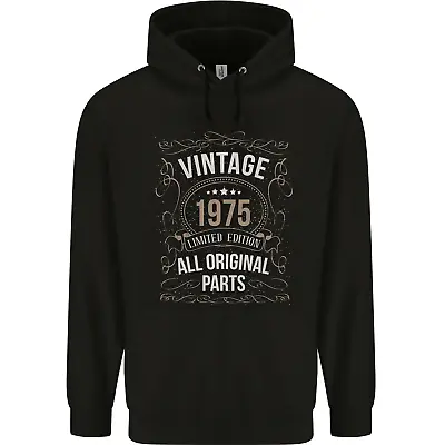 Buy 49th Birthday Limited Edition 1975 Mens 80% Cotton Hoodie • 21.99£