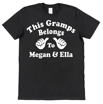 Buy Personalised This Gramps Belongs To T-Shirt With Any Names Father's Day Gift • 16.95£