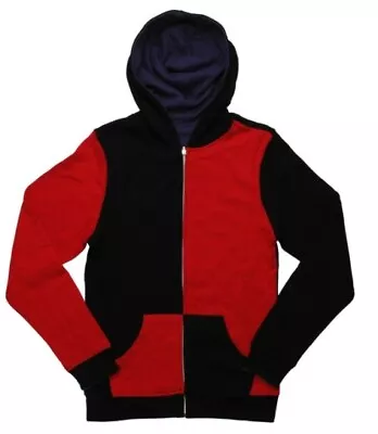 Buy Harley Quinn/joker Hoodie Adults Pretty Reversible Jacket. • 33.75£