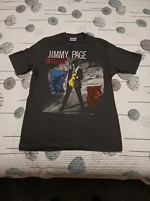 Buy Jimmy Page Vintage 1988 Outrider Tour Tee Shirt Size Large Single Stitch NOS • 80.61£