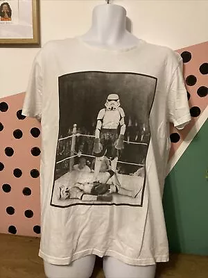 Buy Star Wars Storm Trooper Boxing T-shirt Funny Graphic • 10.99£