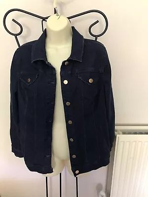 Buy Denim Jacket By Nina Leonard. Size Medium-Very Smart. Excellent Condition. • 10.85£